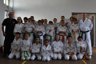 Sen No Sen Karaté Vénissieux en juin 2019 groupe enfants