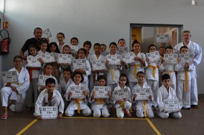 Sen No Sen Karaté Vénissieux en juin 2019 groupe enfants